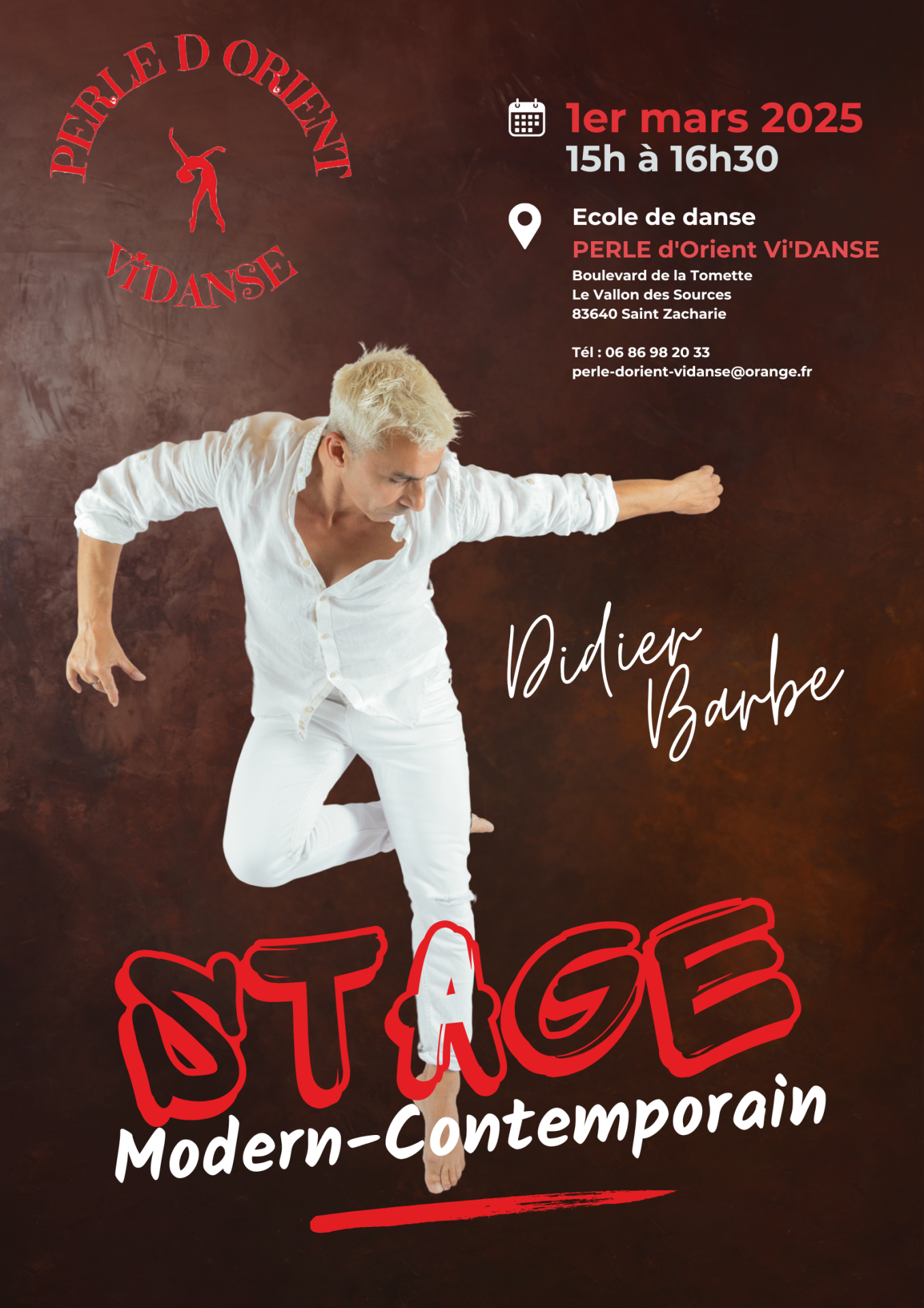 stage CONTEMPORAIN avec DIDOU